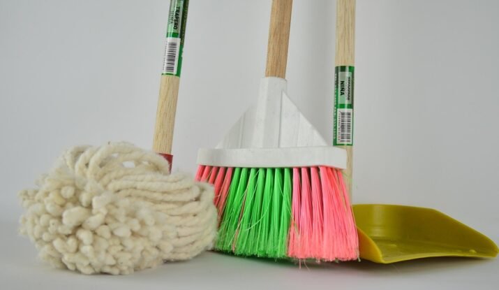 Professional house cleaning service team cleaning a modern home interior in Maple Ridge, BC