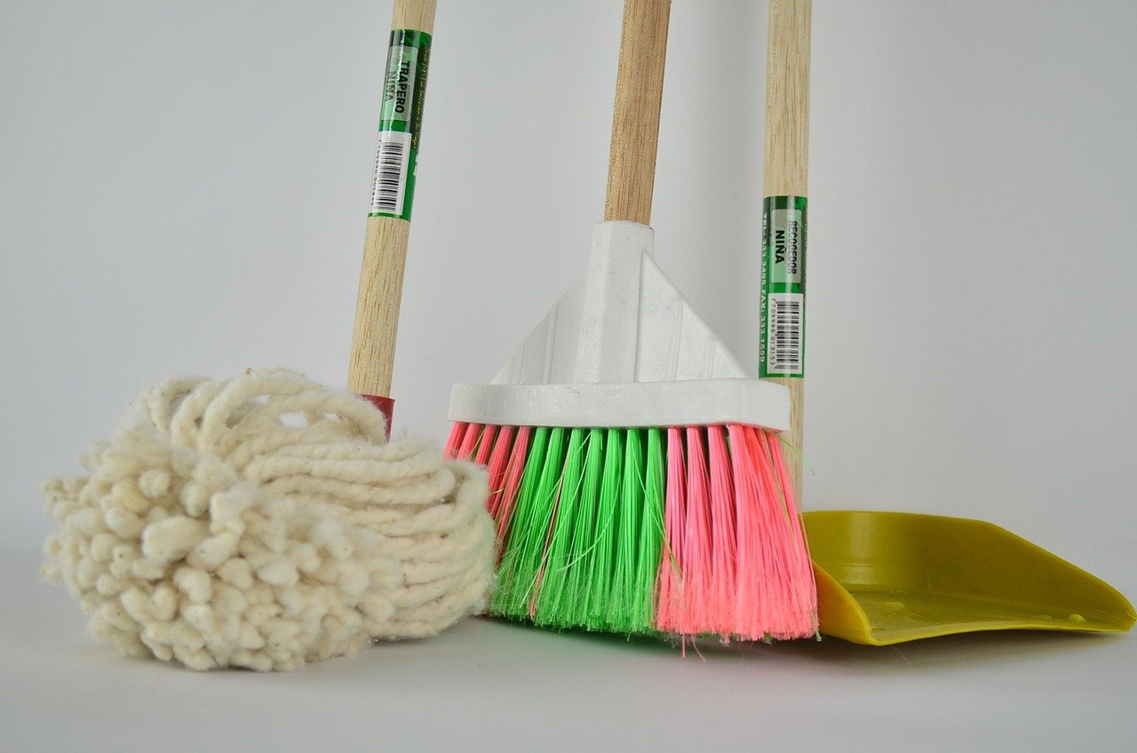Professional house cleaning service team cleaning a modern home interior in Maple Ridge, BC